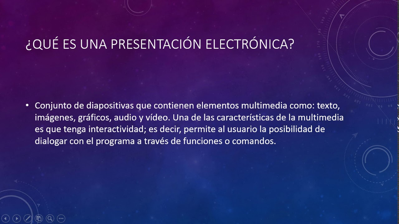 PRESENTACIONES ELECTRÓNICAS YouTube