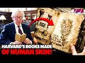 Harvard library and the mysterious human skinbound book