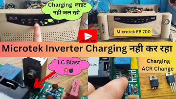 Microtek Inverter Charging Problem | How To Repair | Jeevan Tech | #trendingvideo #trending 🔥🔥