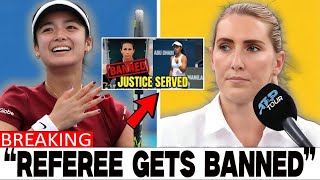 SHOCKING NEWS! Referee BANNED for Stealing Alex Eala’s Victory! Historic Shock!