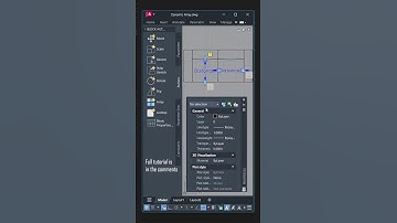 Dynamic Blocks (Sofas)  - AutoCAD  Tutorial #architecture #autocad