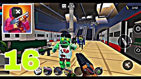 Pixel Combat: Pixel Combat Zombie Strike Gameplay Walkthrough Part 16 (ios android)