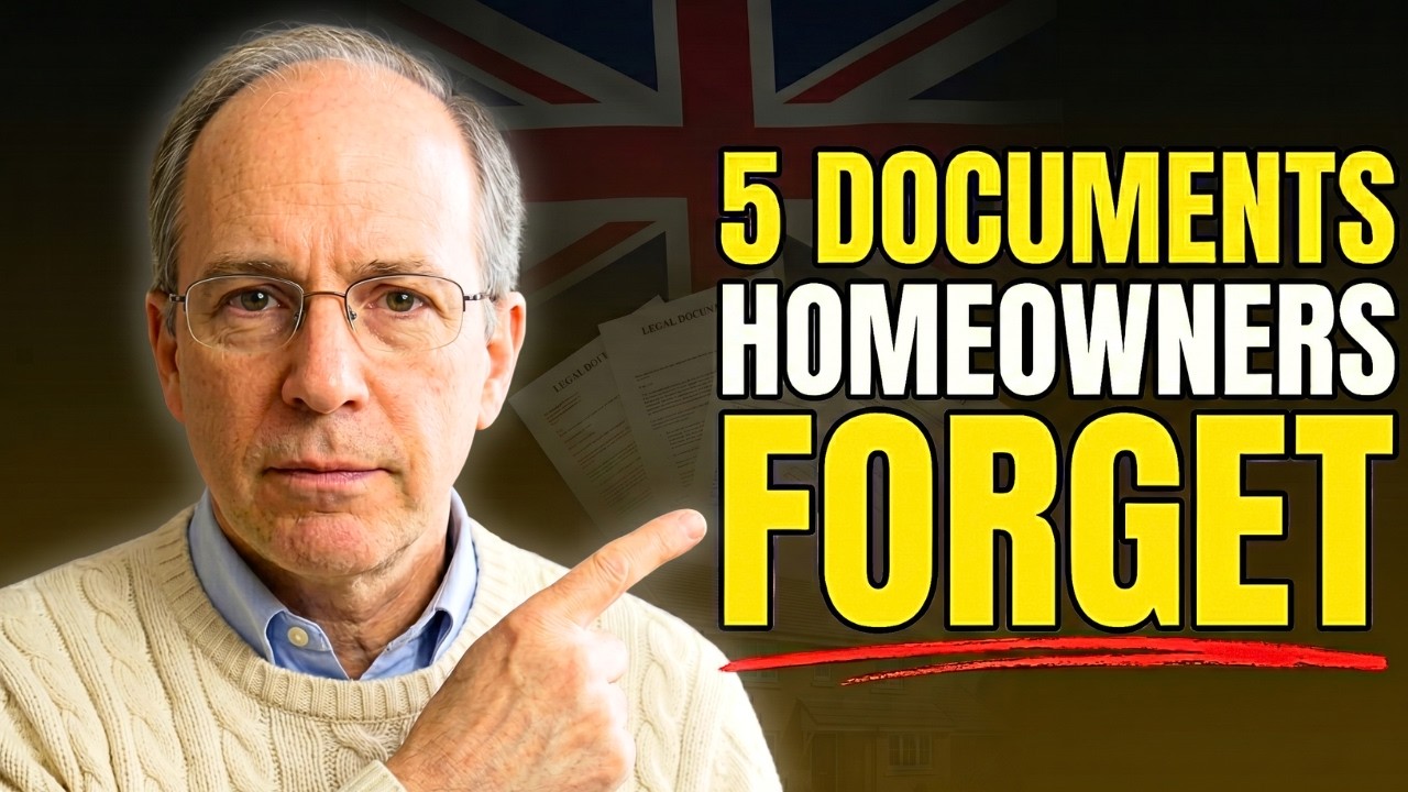 If You Own Your Home in the UK and Are Over 60 — File These 5 Documents Before It Is Too Late