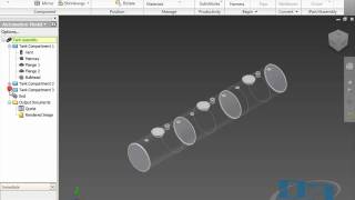 Tank Demo using Autodesk Inventor ETO Series