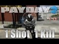 One Shot DOZER killer build! (Payday 2 One Down build)