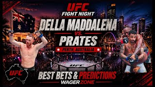 🥊UFC Perth LIVE 🔥 Full Fight Card Breakdown | Della Maddalena vs Prates
