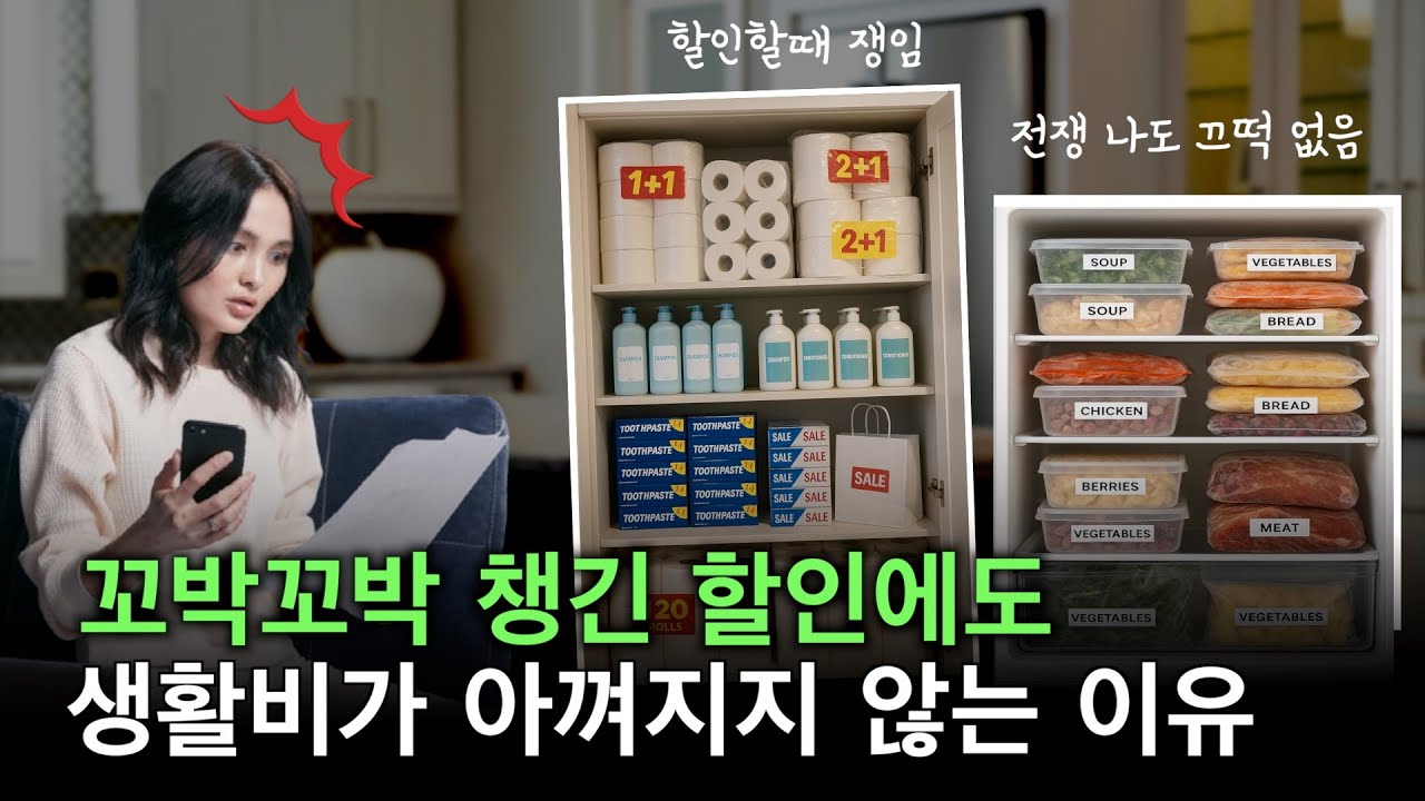 할인도, 절약도 아닌 미니멀라이프로 지키는 생활비