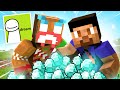 GETTING DIAMOND w/ LAZARBEAM (Dream SMP)