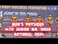 Mens physique 14th junior mr india national 2024