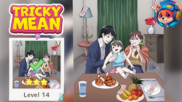 Tricky Mean – Level 14 find the protective charm Guide & Answers | Mobile Gameplay Walkthrough