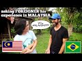 Asking FOREIGNER his experience in MALAYSIA during MCO / RMO (lockdown)
