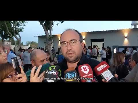 EL INTENDENTE SERGIO MIODOWSKY INAUGURÓ LA REMODELACIÓN DE LA UNIÓN VECINAL DE B°FRONDIZI-RIVADAVIA