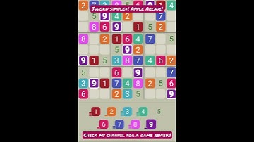 Sudoku Simple+ Apple Arcade!🔢