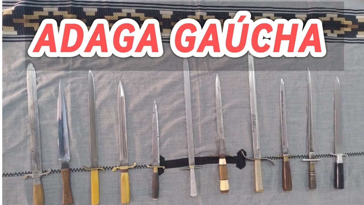Adaga Gaúcha - Alguns modelos - YouTube