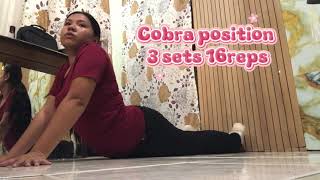 Week 2 pathfit strengthening exercise/ submitted by CUESTA,ERIEN MONIQUE /BSN1_A21