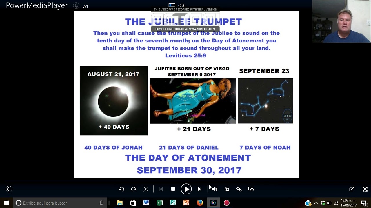 THE JUBILEE TRUMPET SHALL SOUND... ON THE DAY OF ATONEMENT!!! SEPTEMBER