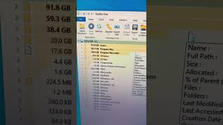 find what is taking up space on windows pc