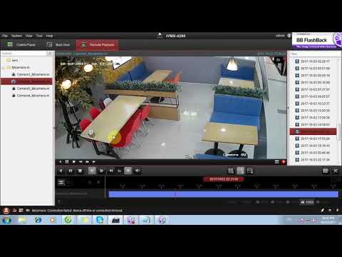 Video Hướng dẫn XEM LAI CAMERA bằng IVMS-4200 - youtube
