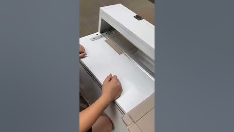 KC550A Maquina semi automatica de ranuradora/ Semi automatic grooving machine