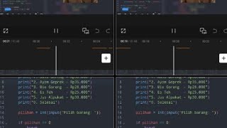 Python kasir sederhana