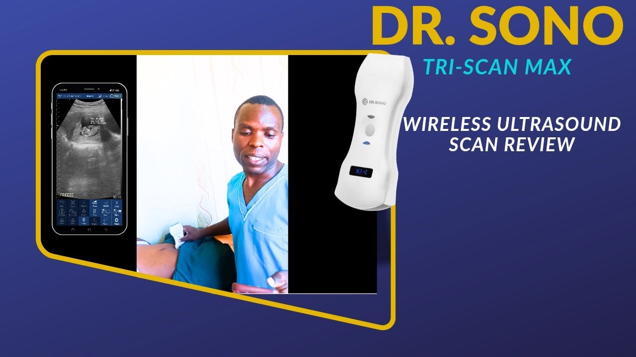 DRSONO Tri-scan Max Portable Ultrasound Machine for Pregnancy ,wireless Probe Hands-On Review & Demo