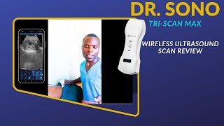 Drsono Tri-Scan Max Portable Ultrasound Machine For Pregnancy ,Wireless Probe Hands-On Review Demo