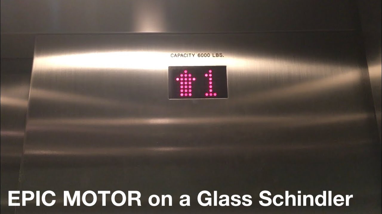 (EPIC MOTOR) Glass Schindler Hydraulic Elevator @ Mayfair Mall in Wauwatosa, WI