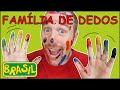 Família de Dedos Animal com Steve and Maggie Brasil | Fluência em Português