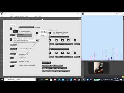 FINAL PROJECT CIS 137: A GENERATIVE FIREWORKS VISUAL EFFECT FROM MAX AND ARDUINO’S ULTRASONIC SENSOR