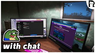Lirik plays Streamer Life Simulator 2