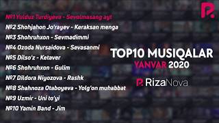 #TOP10 Musiqalar #Yanvar2020 #RizaNova