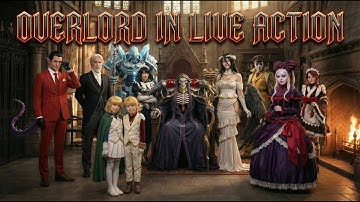 Overlord Anime characters in live action with AI