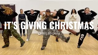 ITS GIVING CHRISTMAS - CHRIS BROWN | OLIVIA EDWARDS - CHOREOGRAPHY | Commercial Dance Class Reading