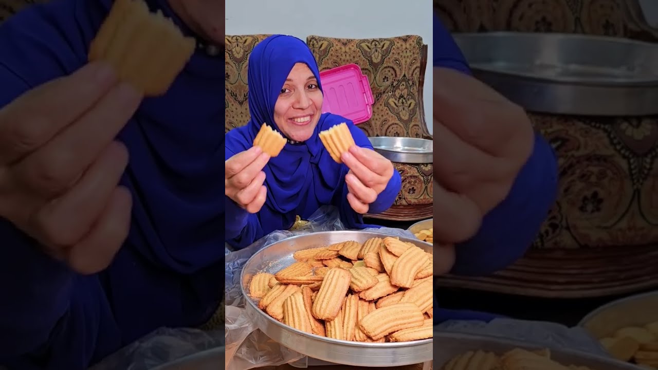بسكوت النشادر بطريقتنا.. خفيف ويدوب في البق! 😍☕