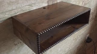 Installing a Floating Nightstand If you don