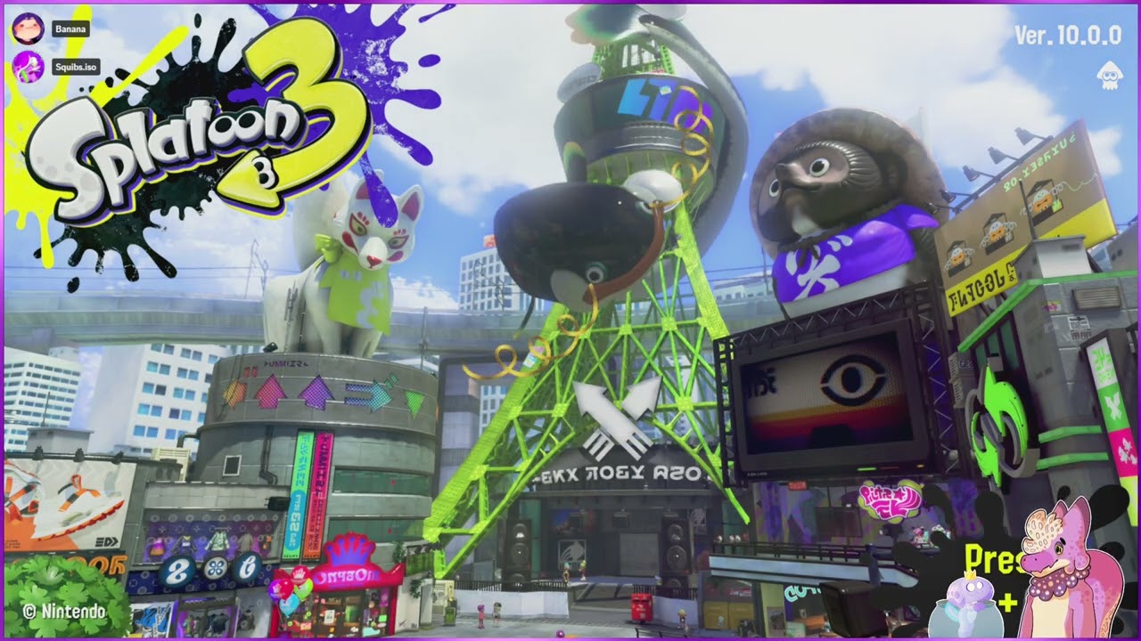 SPLATOON IS SO BACK! (Splatoon 3 10.0.0) [VOD]