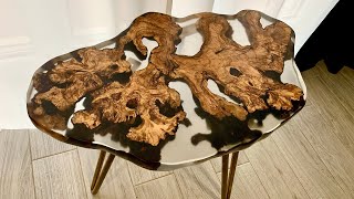 How to make a complete DIY Epoxy Resin Coffee Table