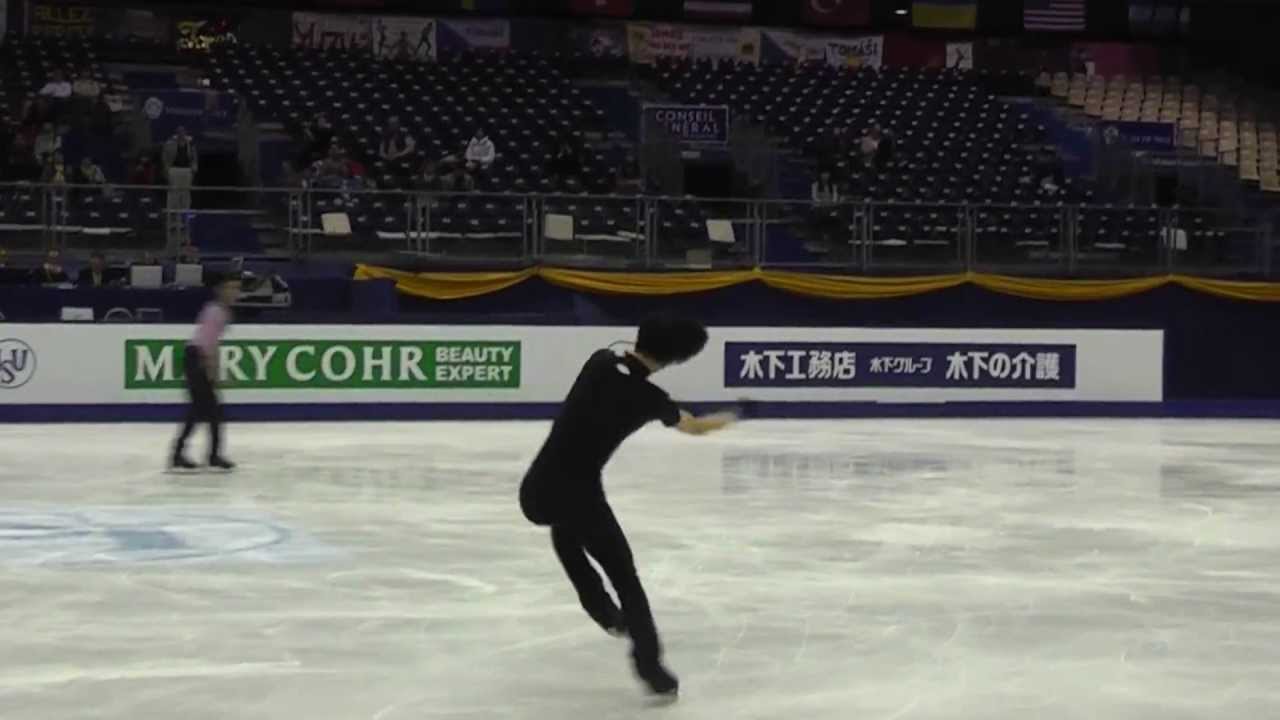 Yuzuru Hanyu World 2012.3.31 FS Practice（羽生結弦）