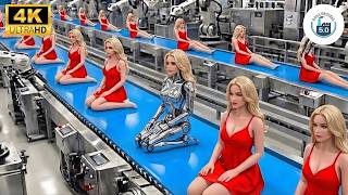 Inside USA's Hyper-Realistic Doll Factory: From Liquid to Lifelike Humanoid (Full Process)
