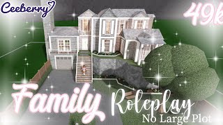 Bloxburg | Family Roleplay Hillside 49k | Speed Build