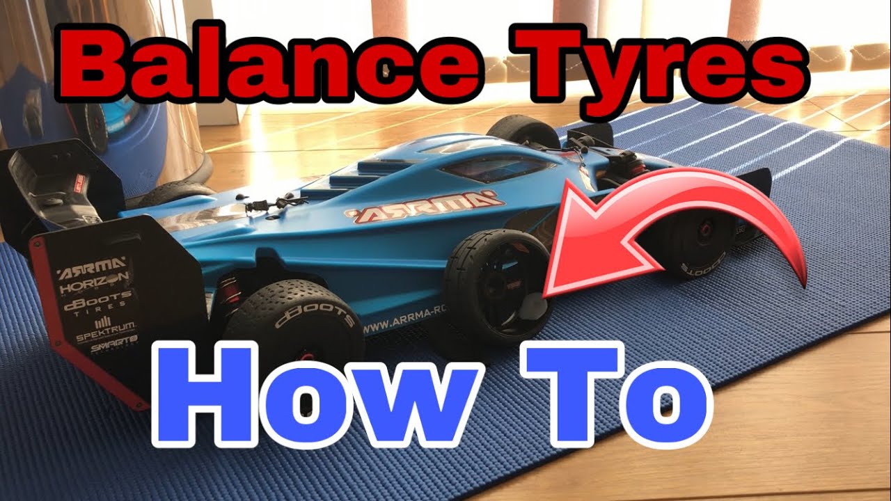 How to: Balancing GRP tires on Arrma Infraction / Limitless