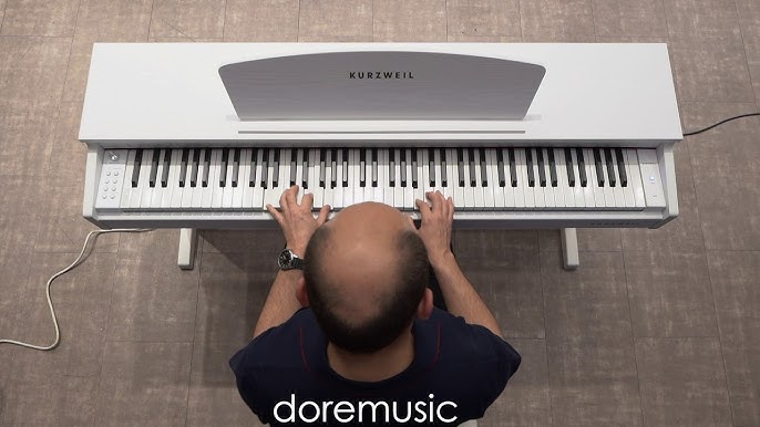เปียโนไฟฟ้า KURZWEIL M90 WHITE DIGITAL PIANO - YouTube