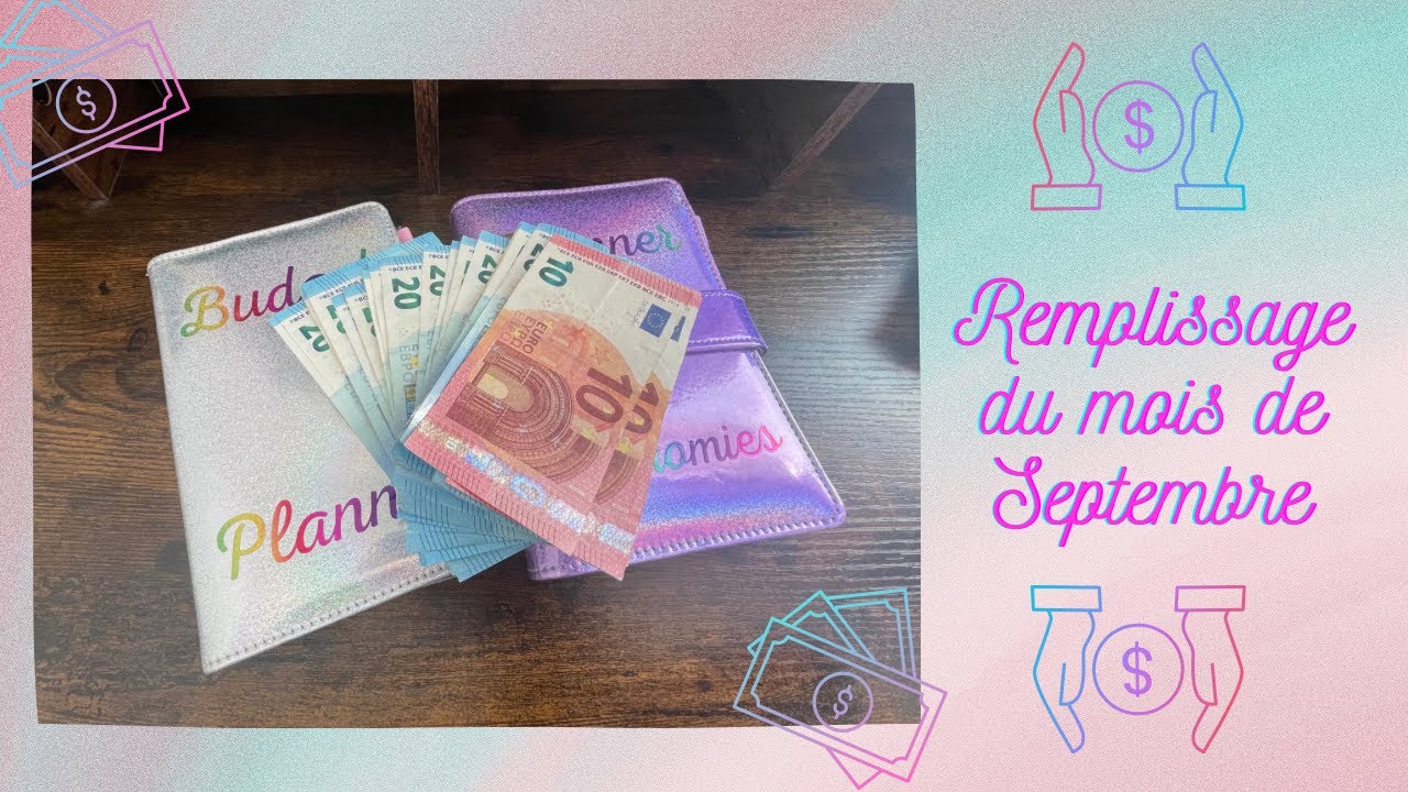 Remplissage des enveloppes budget de septembre !!!!