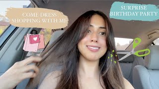 VLOG: TRENDY HAIRCUT, COME SHOPPING WITH ME, SURPRISE BIRTHDAY PARTY!