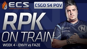 RpK vs FaZe on Train (ECS CS:GO S4 POV)