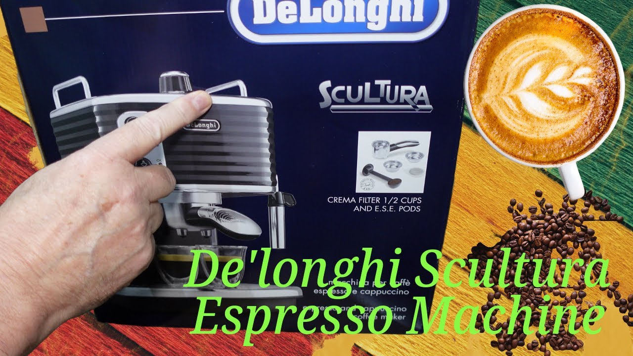 De'Longhi Scultura  Barista Pump Espresso Machine ECZ351BK