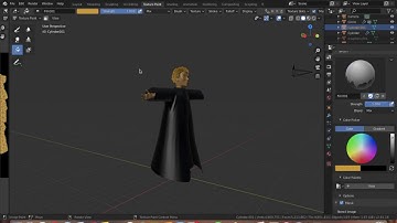 Creative Process of Character in Blender, Hearne