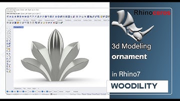 rhino tutorial - ornament 3d modeling