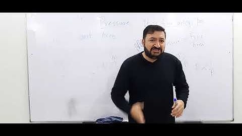 Physics O Level / IGCSE: Pressure Lecture 1 by Sumair Sajjad