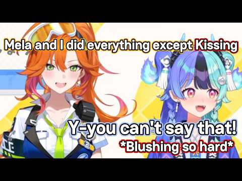 Mela got so shy because of Kyoko's answer is too cute